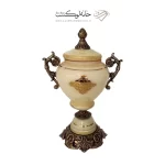 شکلات خوری گلابی کوچک در دار دسته دار پایه دار رومنس کرمی