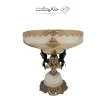 میوه خوری تندیس دار پایه دار رومنس کرمی