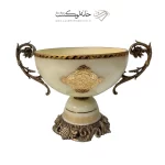 میوه خوری دسته دار پایه دار رومنس کرمی